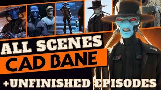 Cad Bane all scenes Clone Wars Bad Batch Boba Fett [upl. by Michaela]