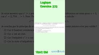 Exercice 272 Logique 1BACSM Maths [upl. by Skelly954]