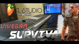 Surviva Trap Mix  Vivegam  Cover  FL Studio  Abhijith Rajesh [upl. by Derfiniw365]