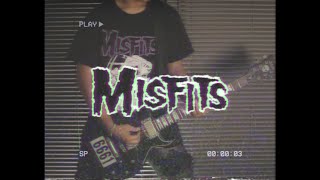 The Misfits  Astro Zombies Guitar Cover [upl. by Eelir757]