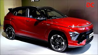 New 2025 Hyundai Kona Electric N Line Ultimate Red Metallic  4K Exterior amp Interior Detail Cut [upl. by Ansell]