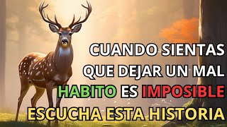 EL CIERVO QUE ENSEÑO A SUPERAR ADICCIONES ➤ CUENTO BUDISTA DEL CIERVO INOCENTE [upl. by Ynatil]