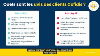 ⭐ Rachat de Crédits Cofidis  avis ⭐ [upl. by Ammann]