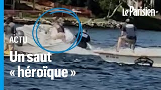 Un ado arrête un bateau sans pilote et hors de contrôle [upl. by Jumbala149]