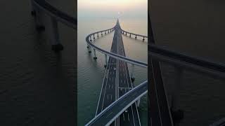 The Jiaozhou Bay Bridge is a true engineerin [upl. by Rumit]