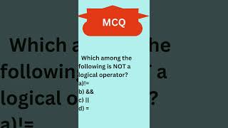 What are logical operators in C Language MCS201 Vivainterview Question IGNOU TEE [upl. by Hauck]