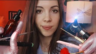 ASMR Ear Cleaning Using ALL The Tools Ive Ever Used 👂😌 Part 1 [upl. by Nirb32]