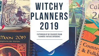 Planners Calendars and Almanacs  My favourite witchy diaries of 2019 [upl. by Nerw953]