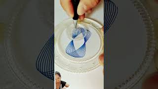 Spirograph drawing anti stress asmr relaxing artshorts [upl. by Sean]