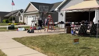 Buying Peoples Trash to Sell on eBay  Come Garage Sale with Me [upl. by Correna]