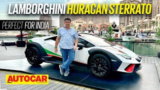 Lamborghini Huracan Sterrato  Its perfect for India  First Look  Autocar India [upl. by Roberta484]