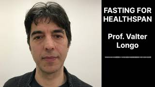 Valter Longo Fasting for long term health benefits [upl. by Hedwig454]