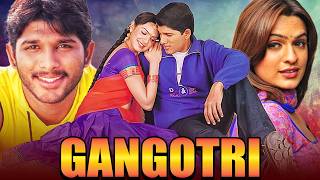 Allu Arjun Blockbuster Hindi Dubbed Movie quotGangotriquot  Allu Arjun Aditi Agarwal Prakash Raj [upl. by Aihsal]