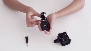 How to use Crosstour Action Camera Accessories [upl. by Nuncia]