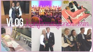 Konfirmasjonen min  VLOG [upl. by Gerty]