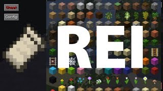 Roughly Enough Items for Fabric Minecraft 114 Demonstration and Review [upl. by Ahseken]