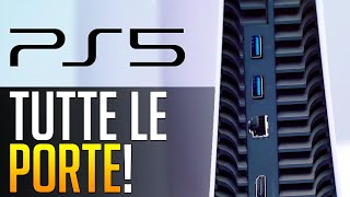 PS5 è Nuda Tutte le Porte e i Tasti di PlayStation 5 [upl. by Larimer]