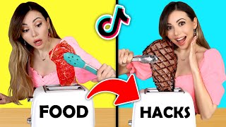 Trying VIRAL TikTok Food Hacks  Testing Food Hacks [upl. by Paynter719]