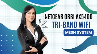 Netgear Orbi AX5400 Tri Band WiFi Mesh System [upl. by Nova721]