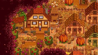 Perfection Farm Tour 🍂 Stardew Valley Forest Farm Year 15 🐿️ No Mods [upl. by Onit455]