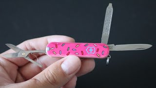 Victorinox Classic SD Swiss Army Knife SAK Review  The Quintessential Multitool For Everyone [upl. by Aihsilat]