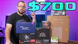 Building the Best 700 Gaming PC Possible [upl. by Oivat]