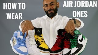 How To Wear Air Jordan 1sMy Air Jordan 1 Collection [upl. by Alphonsine]