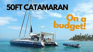 Affordable 50ft cruising catamaran visit Bright Star  Prout 50 [upl. by Ettelra685]