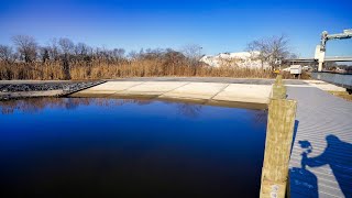 Point Pleasant Canal Chit Show Manasquan Inlet in Freezing Weather  Alfred Montaner [upl. by Eselahs]