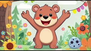 Fuzzy Wuzzy Was A Bear  Popular Nursery Rhymes For Kids  Jingle Station [upl. by Kristos]