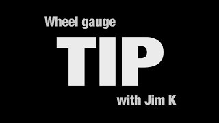 Wheel gauge tip [upl. by Ateikan]