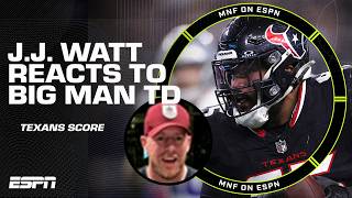 GET TO THE OXYGEN TANK 😅 JJ Watt Peyton amp Eli react to the Texans BIG MAN TD 💪  ManningCast [upl. by Selin]