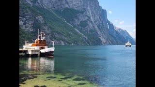 Riskafjord II Lysefjord til Lysebotn engine Callesen 427 [upl. by Ycnaffit106]