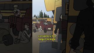 SCHOOL BUS GRAVEYARD EXPLAINED IN 20 SECONDS  WEBTOON [upl. by Eneleh]