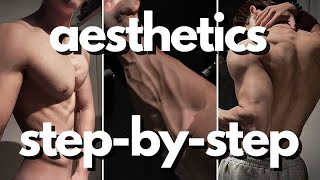 Secrets on how to build an Aesthetic Physique StepbyStep [upl. by Kile152]