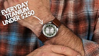 Everyday Titanium Watch Under 250 HZ Watches HZ01 [upl. by Nanni]