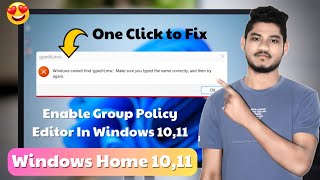 How to Enable the Group Policy Editor in Windows 10 amp 11 Home Editions 2024 [upl. by Nivri395]