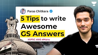 5 GameChanging Tips to Master GS Answer Writing for UPSC Mains 🚀  UPSC Blueprint [upl. by Ahsemit]