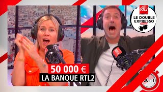 Flavia a gagné 50000 € à La Banque RTL2 151222 [upl. by Reibaj]