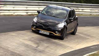 2018 Renault Clio RS18  Exhaust Sounds on the Nurburgring [upl. by Francisco]