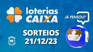 Loterias CAIXA  21122023 [upl. by Pederson]