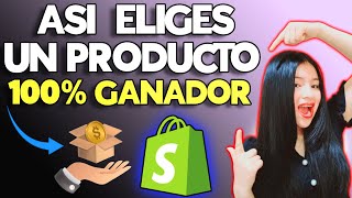 🟢COMO ELEGIR un PRODUCTO GANADOR para DROPSHIPPING 🔥  ESTO FUNCIONA [upl. by Coppock570]