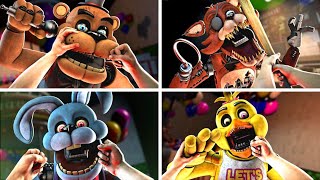 SFM FNaF Stylized Animatronics Counter Jumpscares [upl. by Nnaesor]