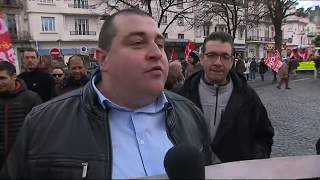 Manifestation à Tarbes en soutien à Vallourec [upl. by Mccutcheon]