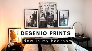 DESENIO New Bedroom Art Posters amp 25 Discount Code  AD [upl. by Delfine]