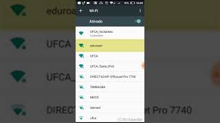 Tutorial para conectar à rede WiFi eduroam para Android UFCA [upl. by Ahsaercal]