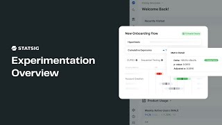 Statsig Experimentation Overview [upl. by Cammie]