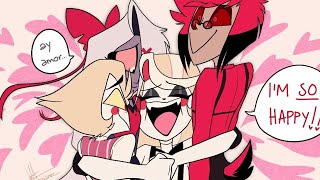 They woke up late  Hazbin Hotel Comic Dub [upl. by Slohcin290]