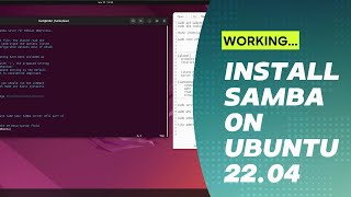 How to Install Samba on Ubuntu 2204  StepbyStep Guide [upl. by Aim]