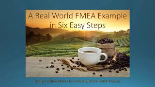 A Real World FMEA Example in 6 Easy Steps [upl. by Missie]